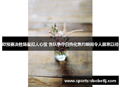 欧预赛决胜场面扣人心弦 各队争夺白热化焦灼瞬间令人屏息以待